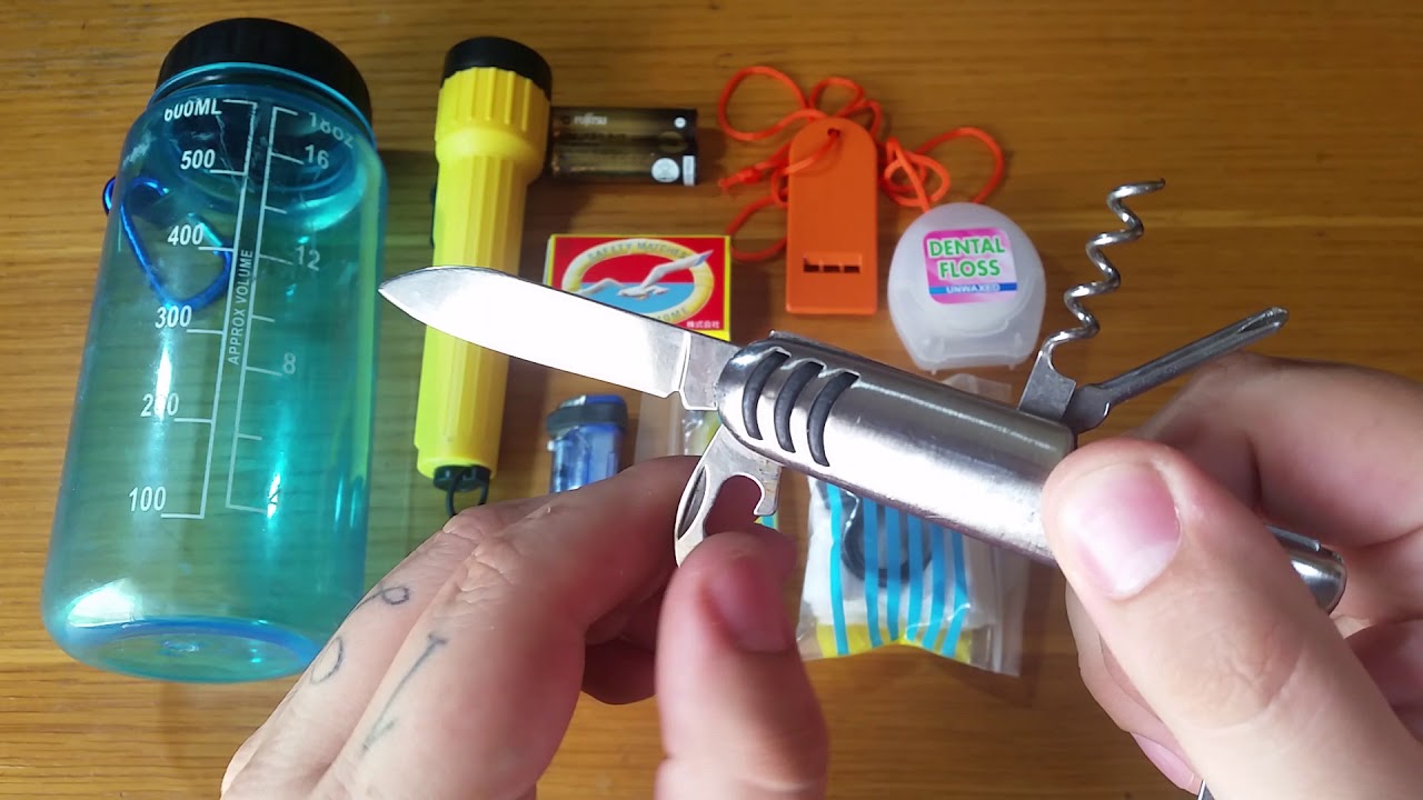 Kit de emergencia em Garrafa  ( Bootle Kit )