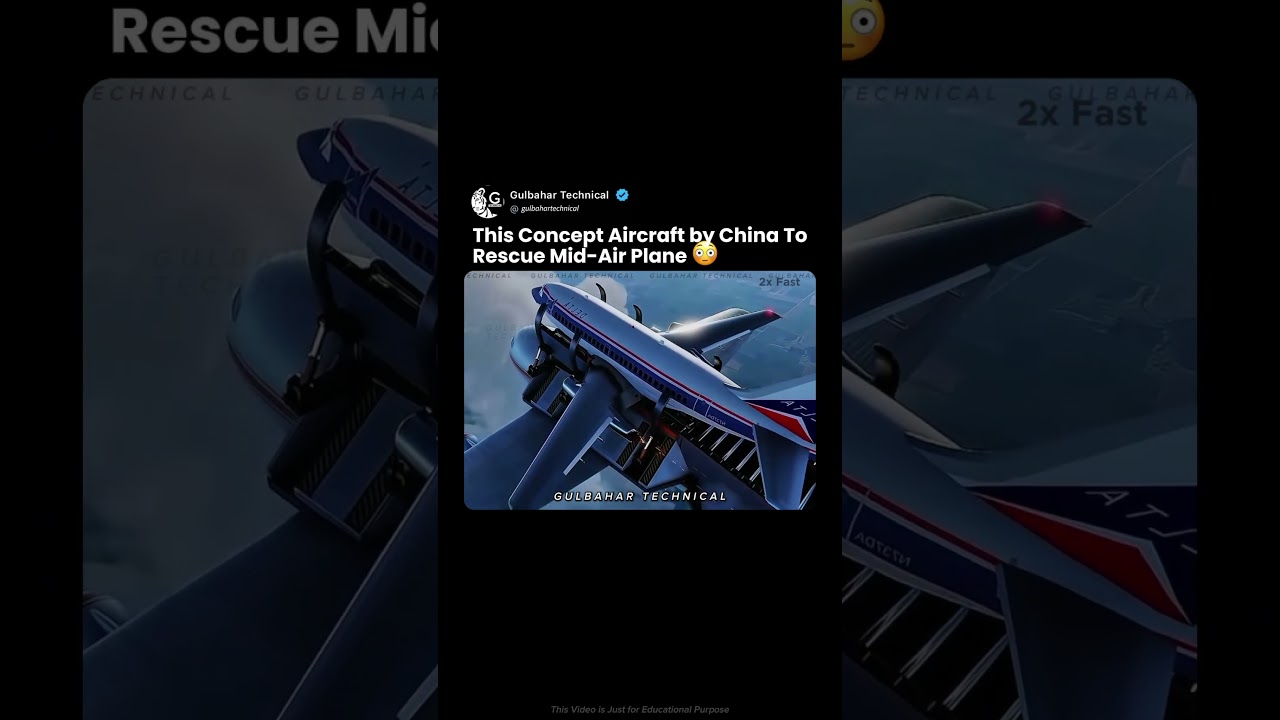 China&rsquo;s Mid-Air Rescue Plane Is Unreal 😳