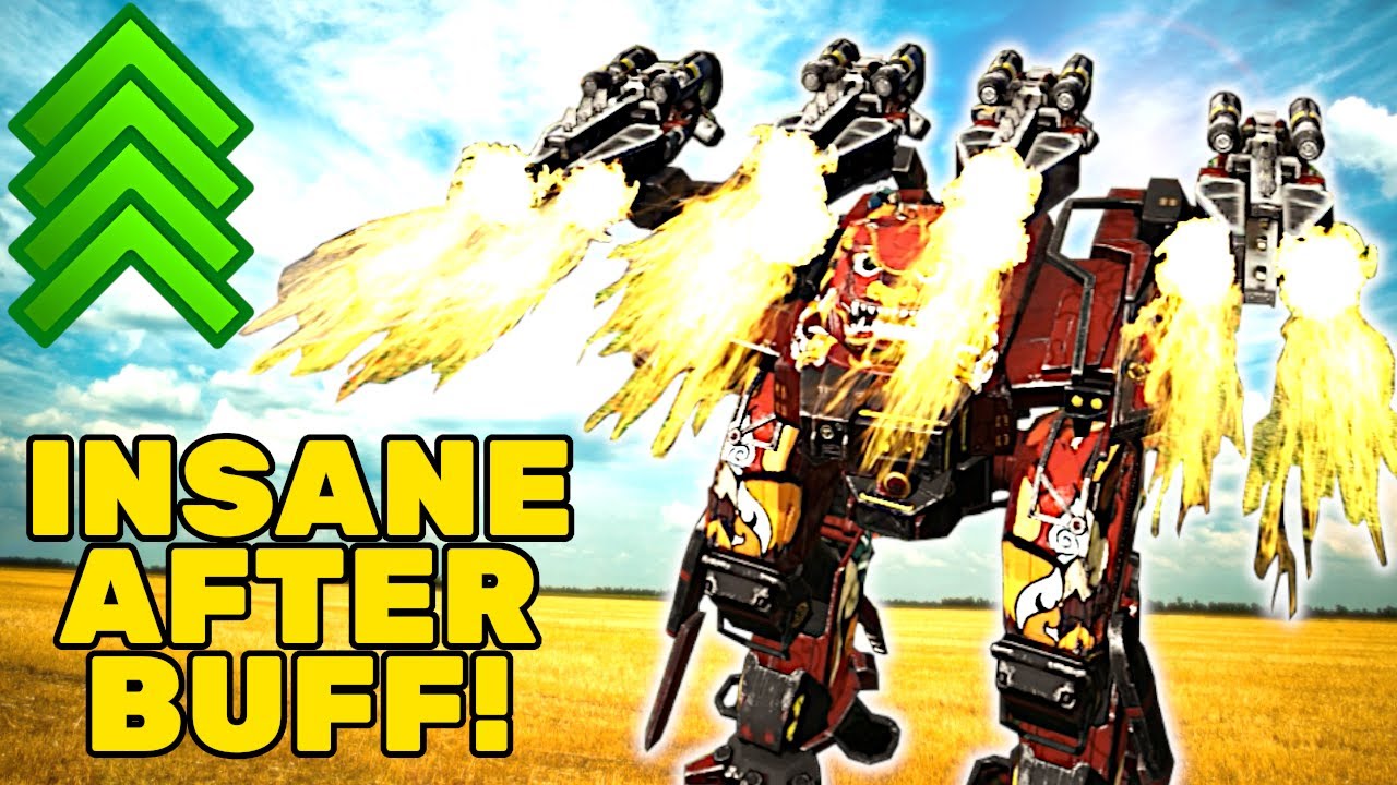 INCINERATOR Behemoth is Insane Now! Deleting Enemies After the Buff! War Robots WR