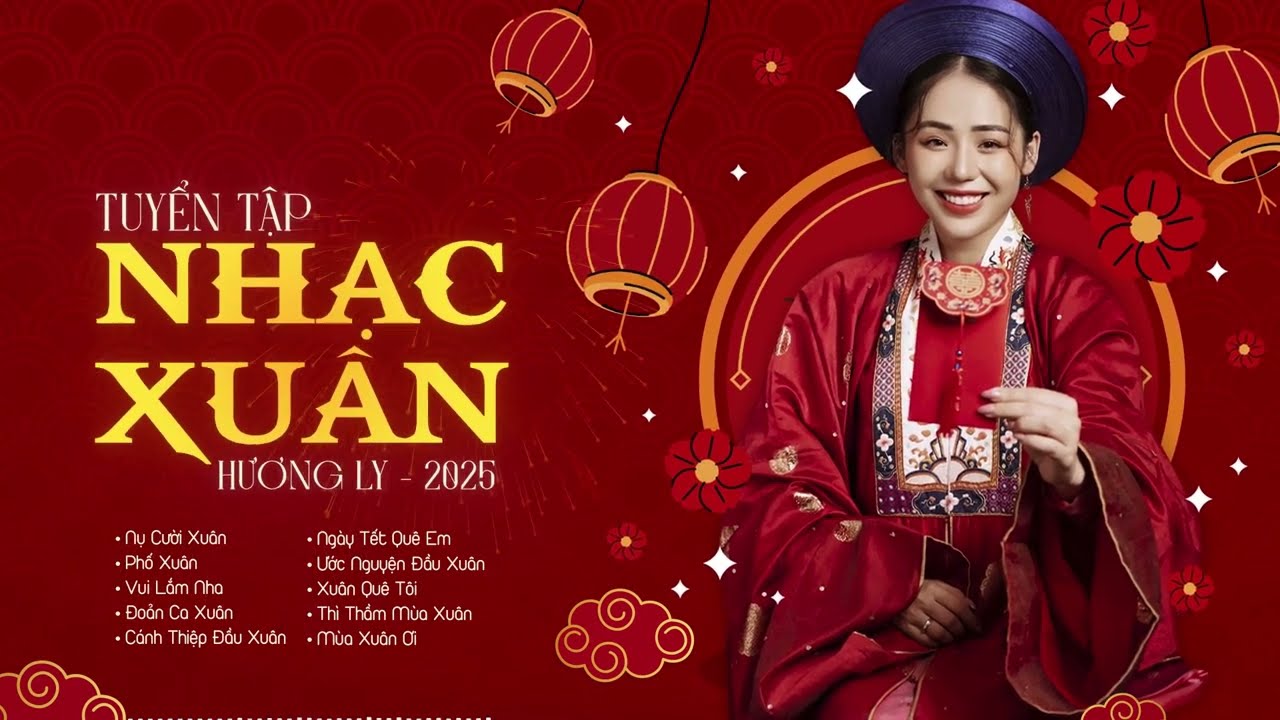 Nụ Cười Xuân - Phố Xuân Remix - Tuyển Tập Nhạc Xuân Hương Ly 2025 Hay Nhất - LK Nhạc Tết Hay Nhất