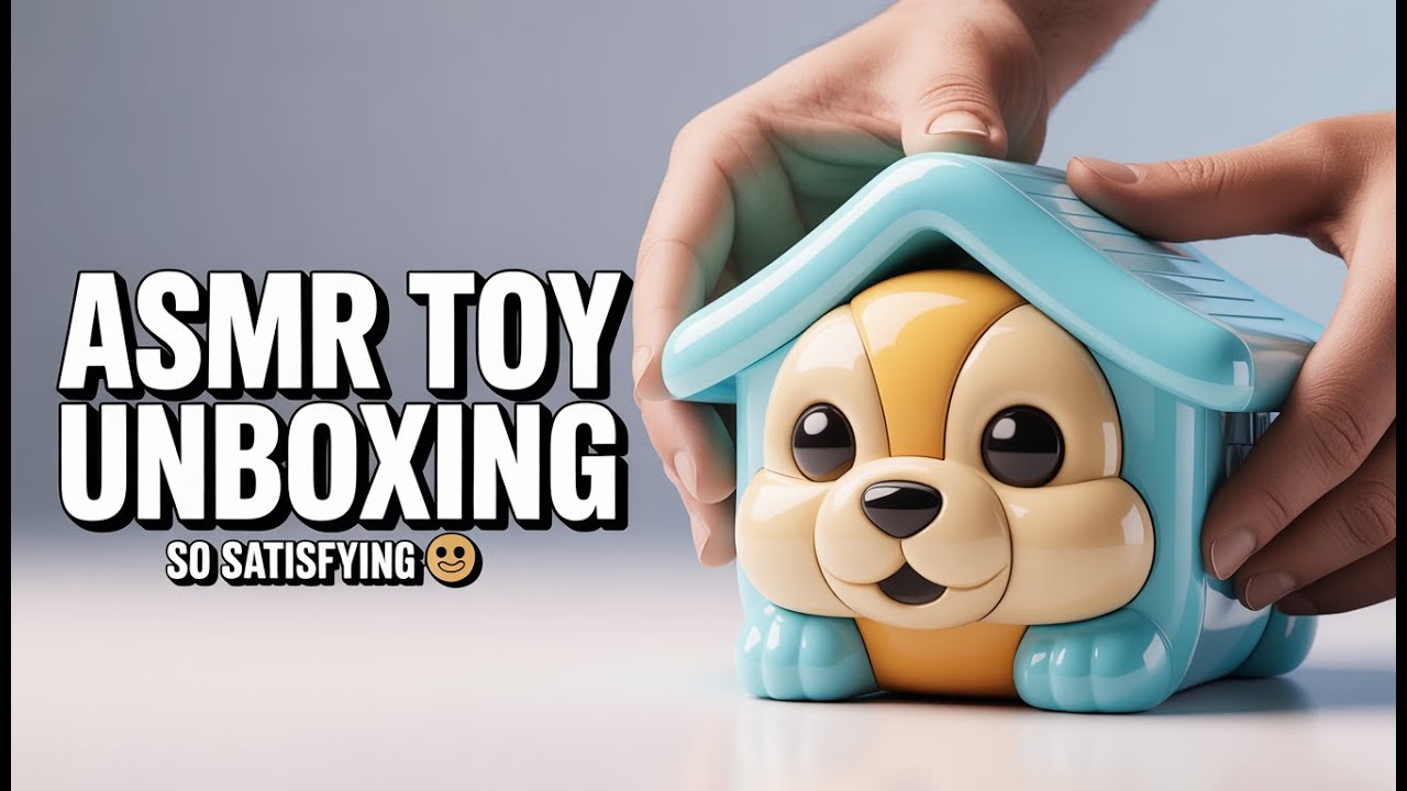 ASMR Toy Unboxing ✨ Puppy House | So Satisfying!