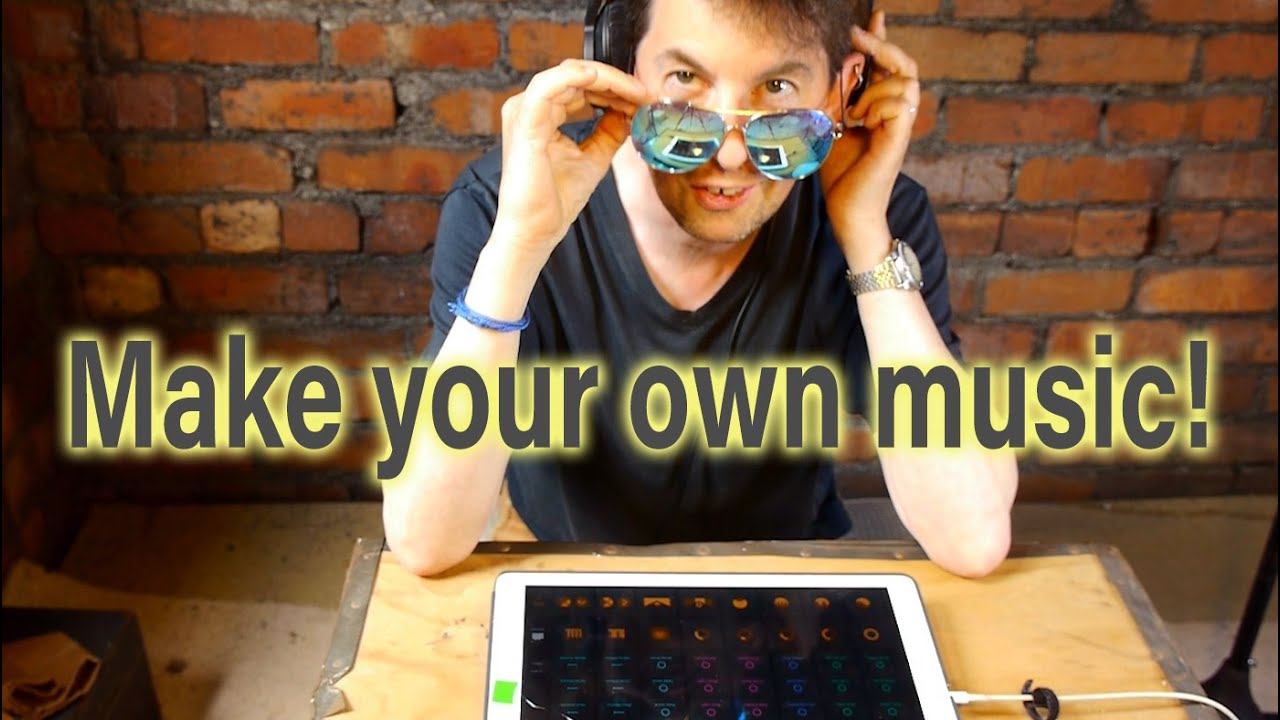 Launchpad app with custom loops. Make your own original(ish) music, even if you're not a musician!