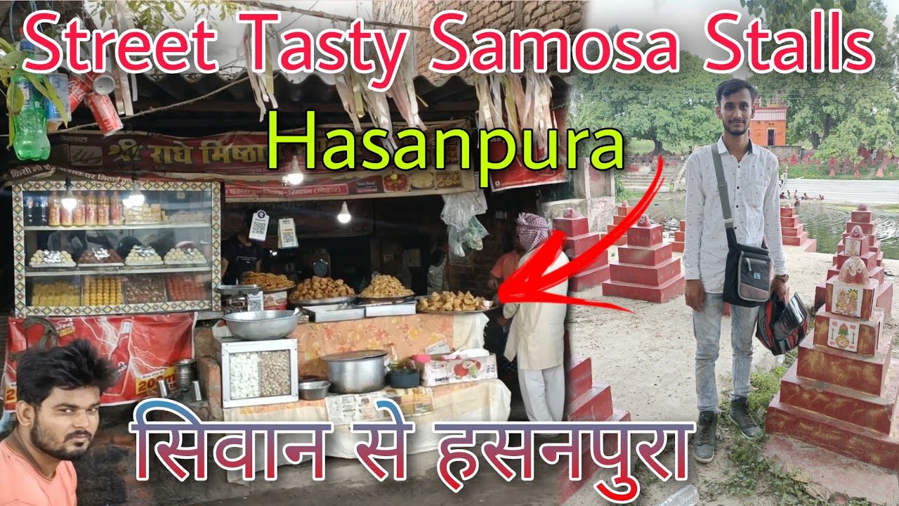 Street Tasty Samosa Stalls In #Hasanpura 🤩 Siwan Se Hasanpura | Keshari Vlogtech