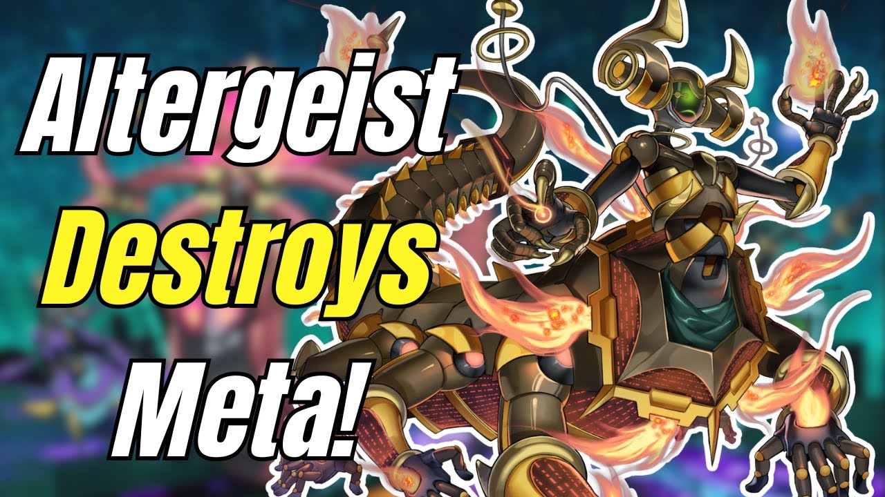ALTERGEIST CONTROL 2025! Top Tier Trap Tricks | Yu-Gi-Oh! Master Duel