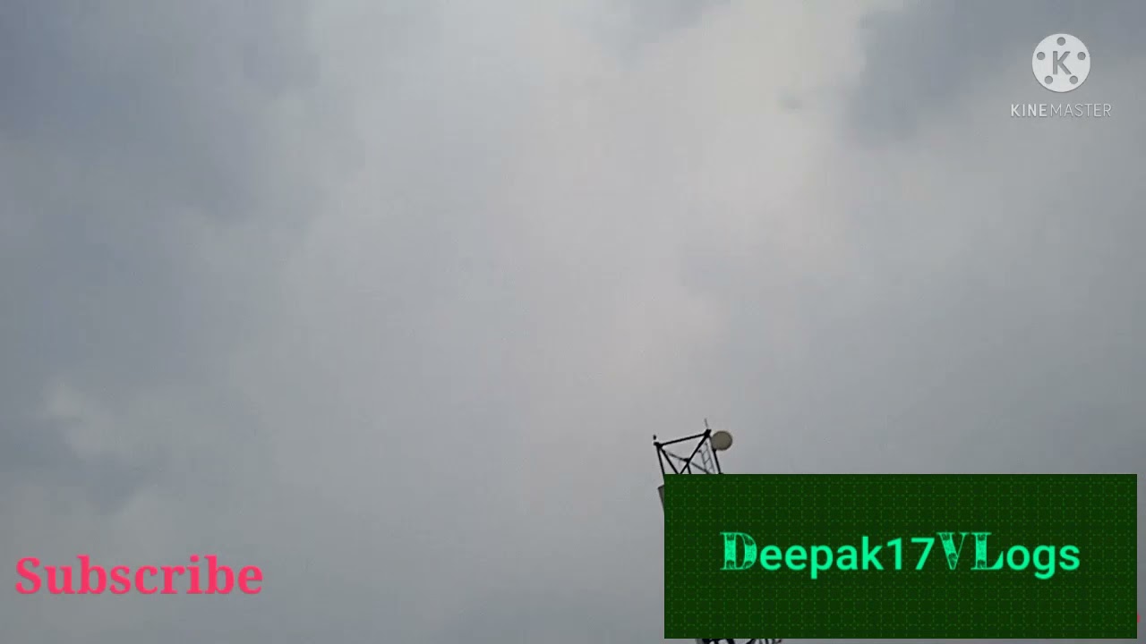 Sudden Change atmosphere of Delhi- Monsoon Effect 25-06-2021