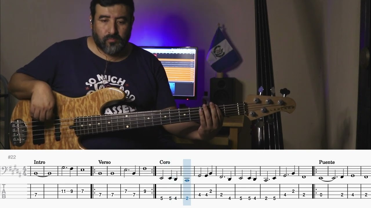 Padre Nuestro - Bethel Music - Cover de bajo - Partitura/Tablatura