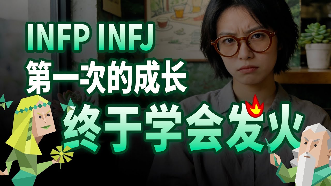 总是做老好人，害怕冲突，委屈自己。人生的第一次：作为 INFP INFJ 我终于学会了发火。【mbti碎碎念】