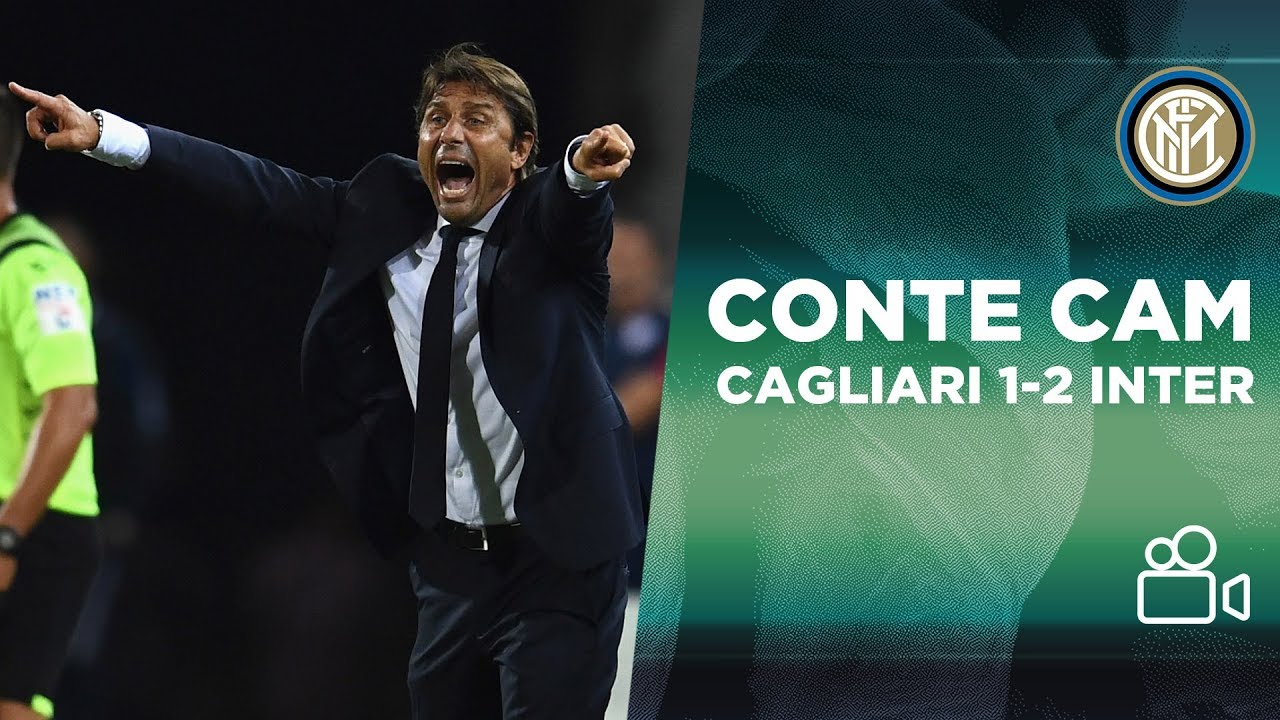 CONTE CAM | CAGLIARI 1-2 INTER 🎥⚫🔵