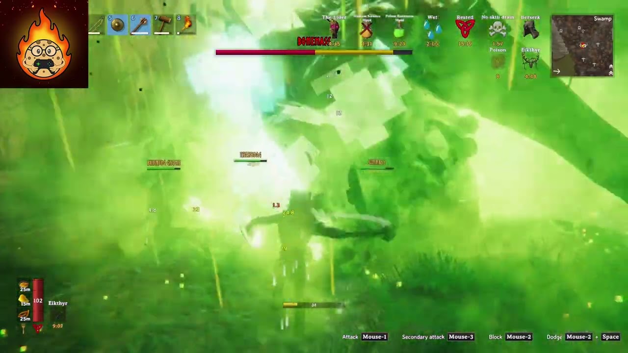 Valheim: Boss Fight Bonemass