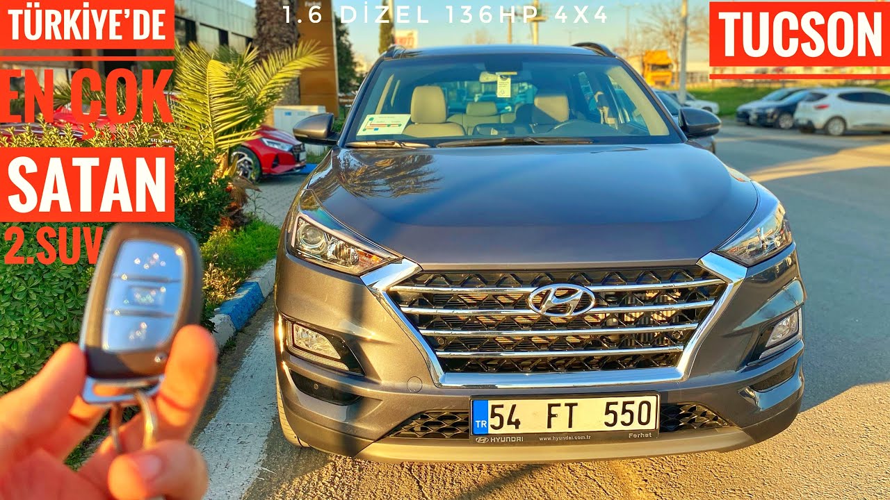 TÜRKİYEDE EN ÇOK SATAN 2.SUV HYUNDAİ TUCSON | VİRAJLARDA ZORLADIM | 1.6 DİZEL 136HP 4x4 ELİTE
