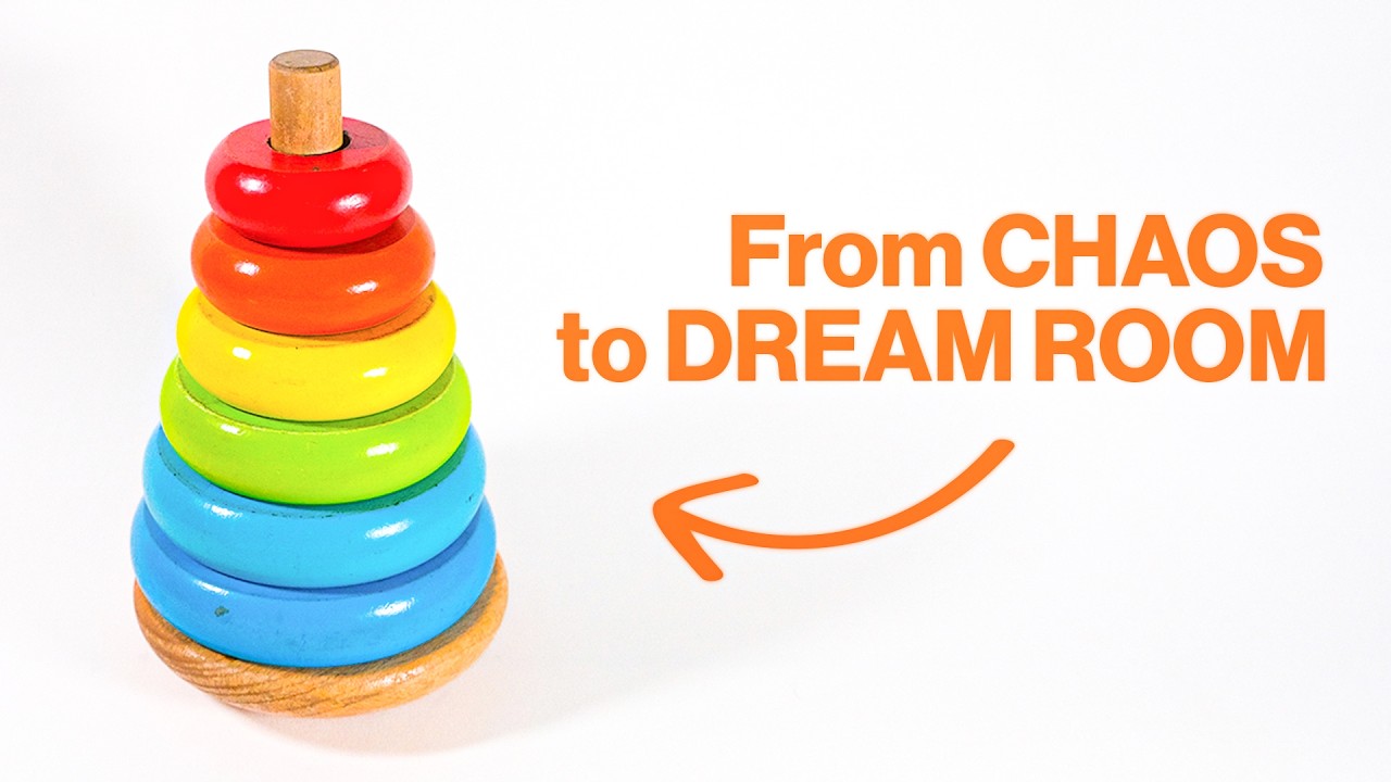 DIY Toddler Room Makeover on a Budget | Organization & Storage Ideas