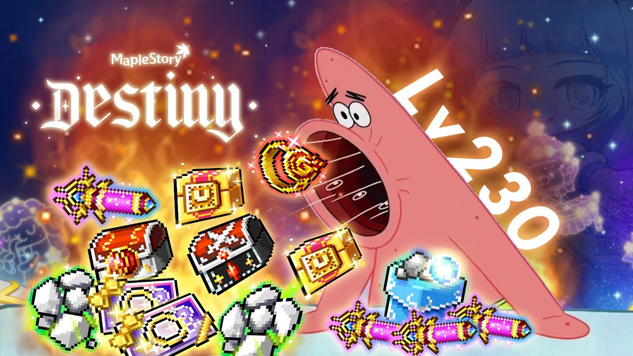 MapleStory Lv1 to Lv230 F2P Burning Guide!