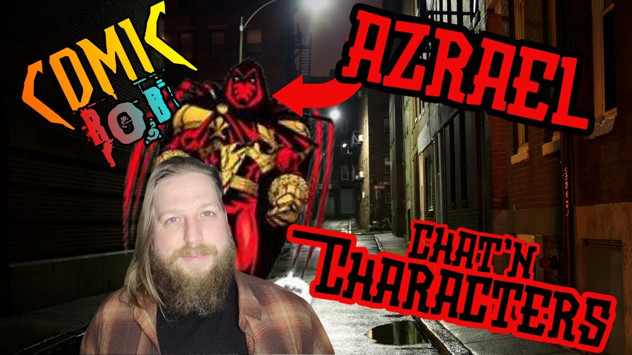 Chat'n Comics : Azrael Character #dccomics #azrael #comicbookcharacters