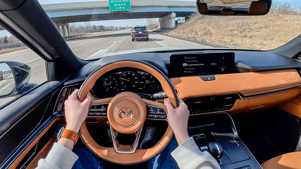 2025 Mazda CX-70 Turbo S - POV Test Drive (Binaural Audio)