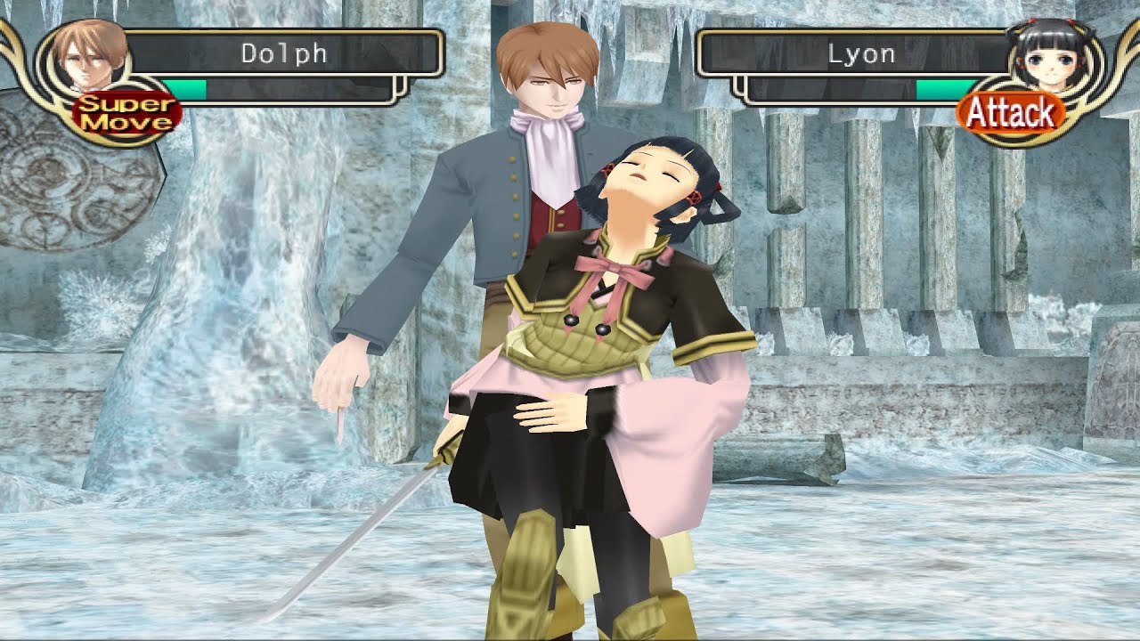 Suikoden V Lyon vs Dolph [Defeated] Ryona リョナ
