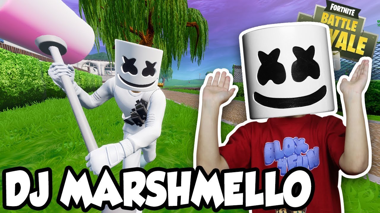 Я — DJ MARSHMELLO в FORTNITE BATTLE ROYALE