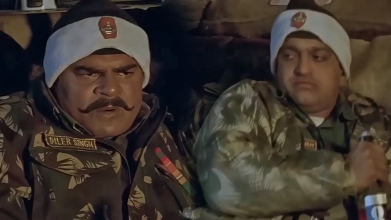 शरत सक्सेना और विवेक शौक का मजेदार सीन | Maa Tujhe Salaam Movie Comedy Scene
