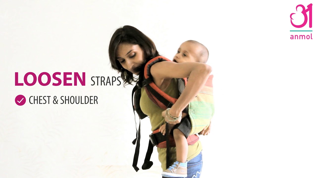 How to Use - Soft-structured Carrier (SSC), Back Carry