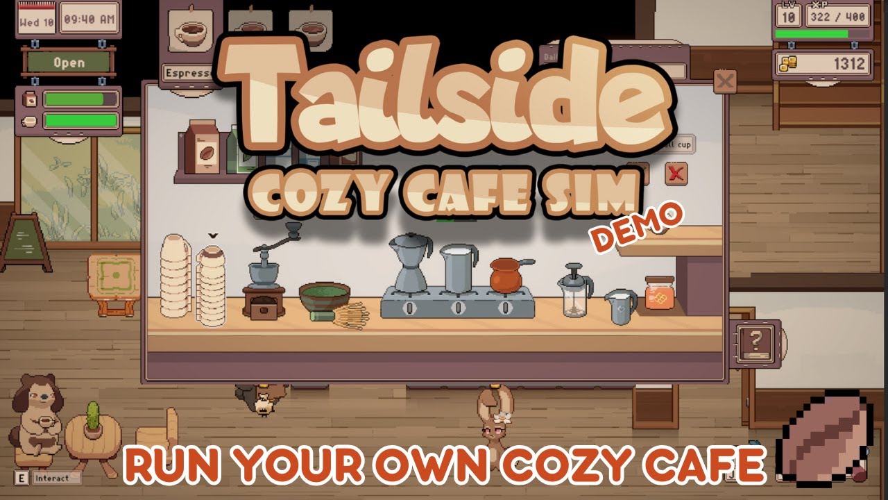 ONE COZY COFFEE PLEASE ☕ | Tailside | Demo