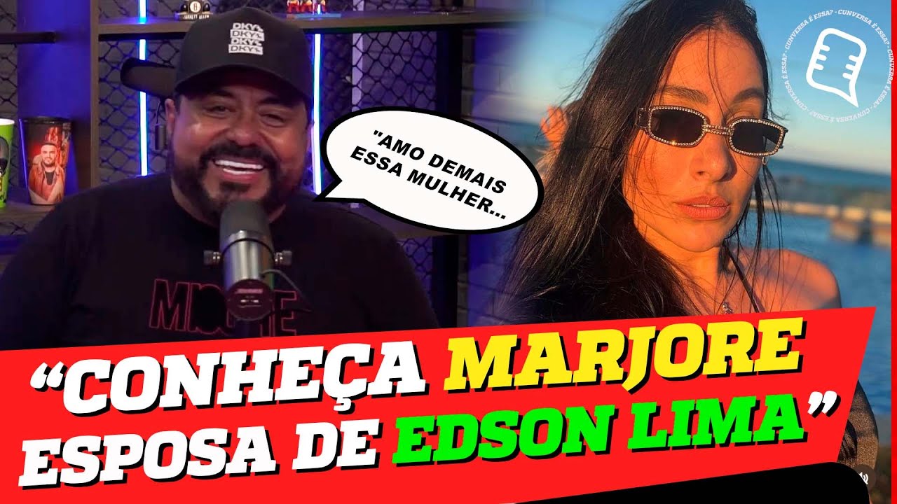 MARJORI esposa de EDSON LIMA se emociona AO VIVO.