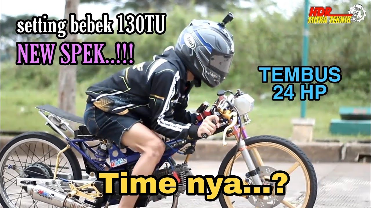 Setting bebek TU 130cc feat ezacemonk / m.dhiba