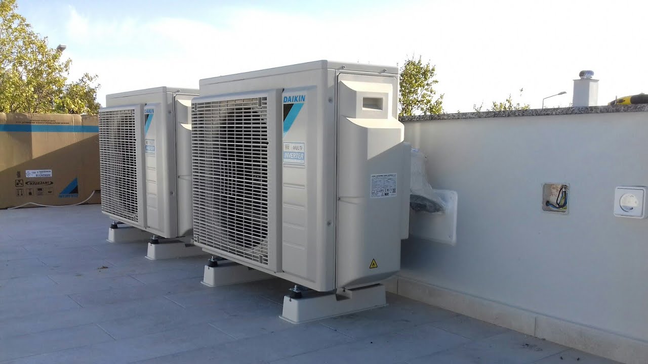 Instala&ccedil;&atilde;o multisplit Daikin tri-split #FrioTec