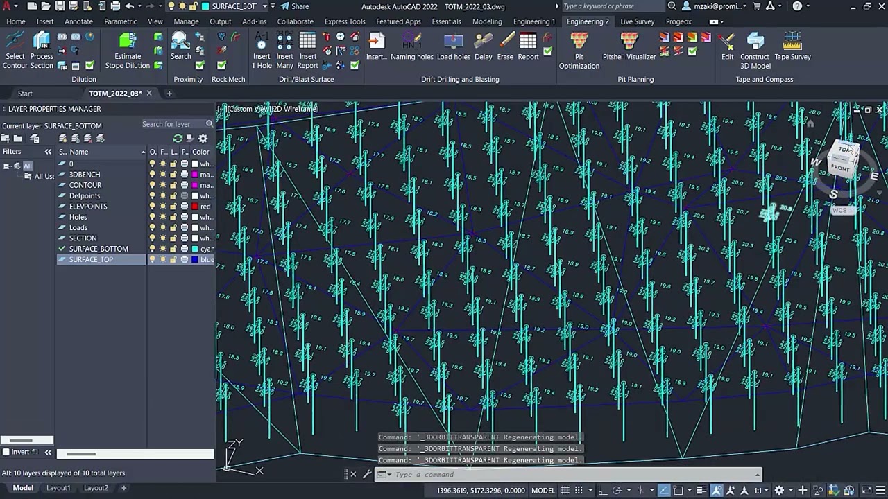 Design Surface Drill Patterns and Generate Reports | Tip of the Month