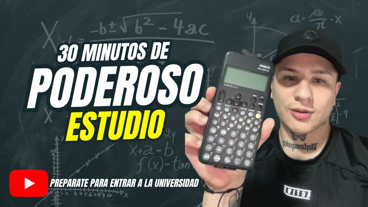 30 minutos de poderoso estudio