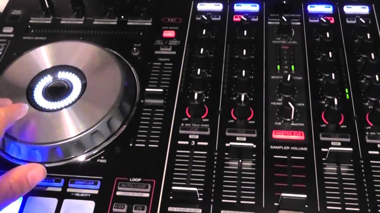 Pioneer DDJ-SX, Mix Emergency, Setup Braking, Brake Effect, Slip Mode