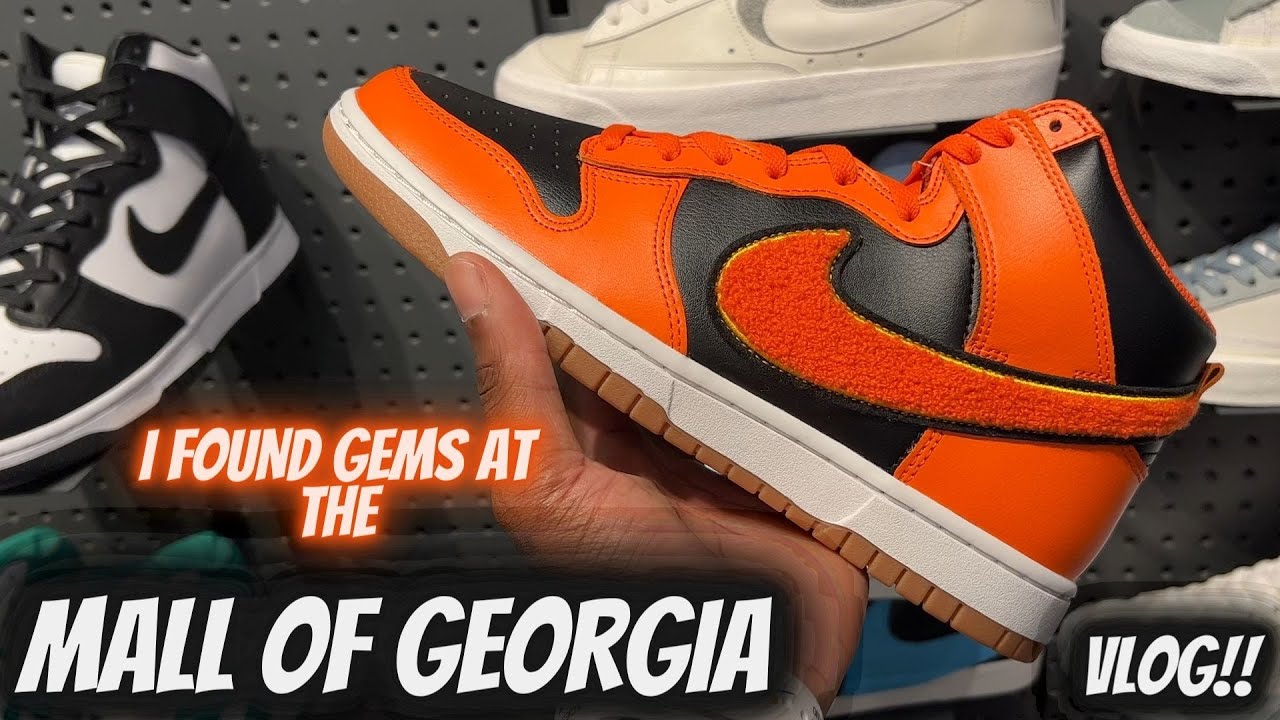 GEMS!! TONS OF HEAT STILL AVAILABLE!! SNEAKER SHOPPING AT THE MALL OF GEORGIA!!