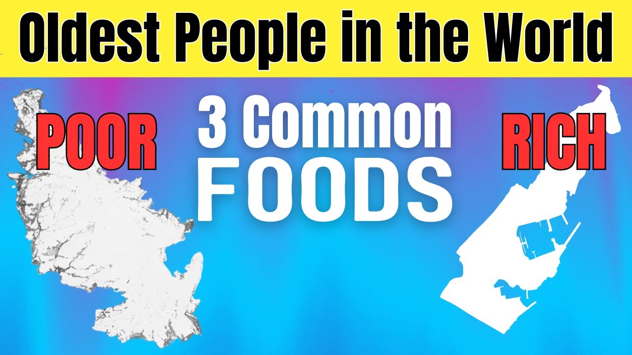 The OLDEST People in the WORLD! Monaco (Rich) vs Ikaria (Poor)