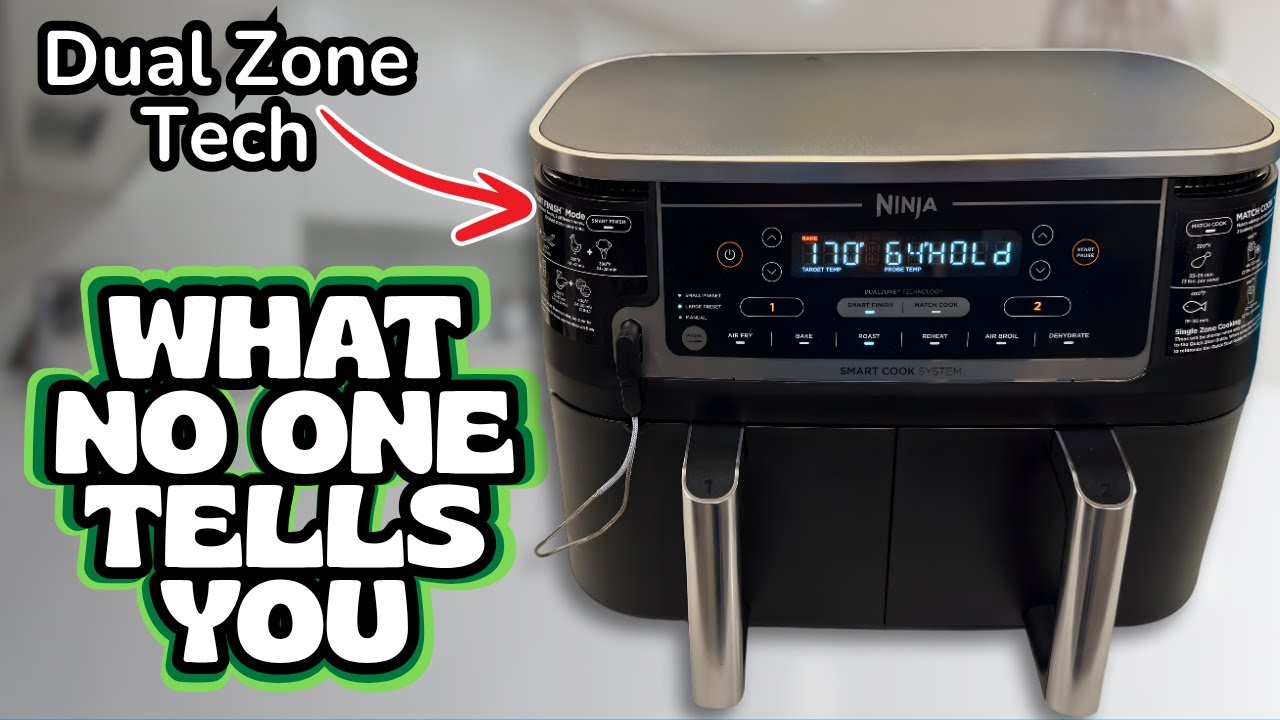 Обзор аэрофритюрницы Ninja DualZone Smart XL: то, о чём вам никто не расскажет!