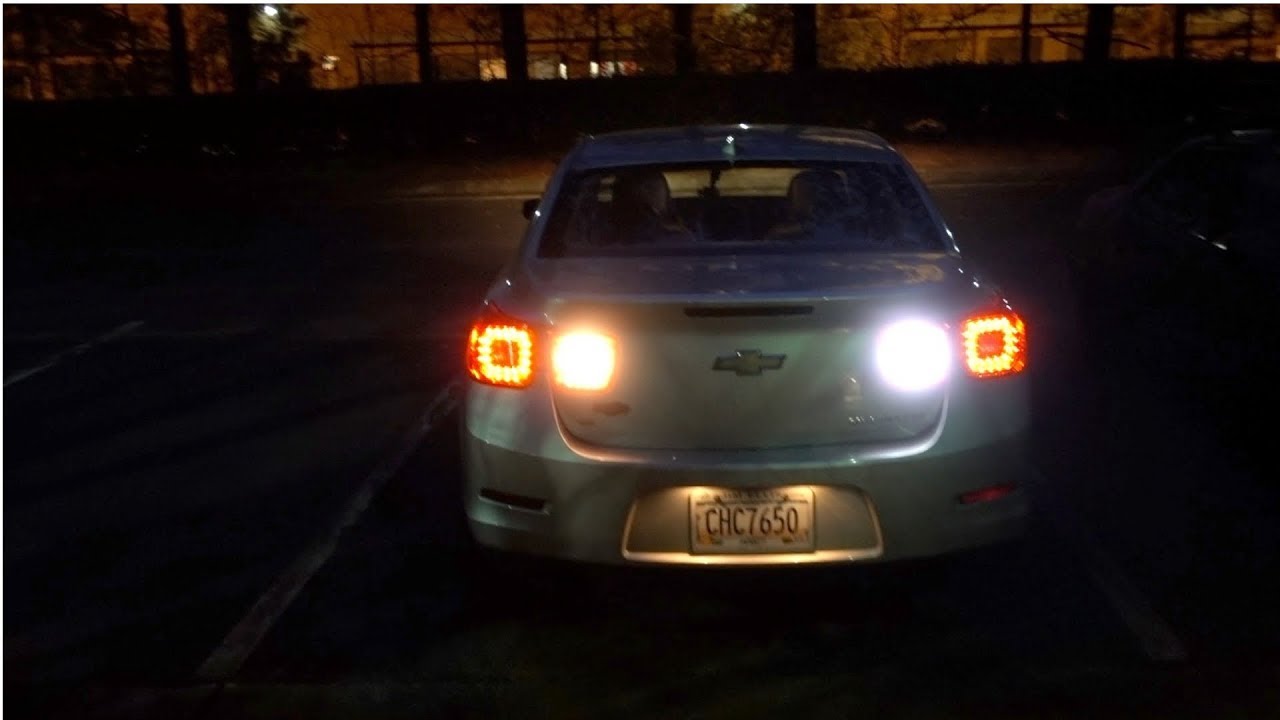 SUPER BRILLANTES LUCES LED de REVERSA!! 2015 CHEVY MALIBU