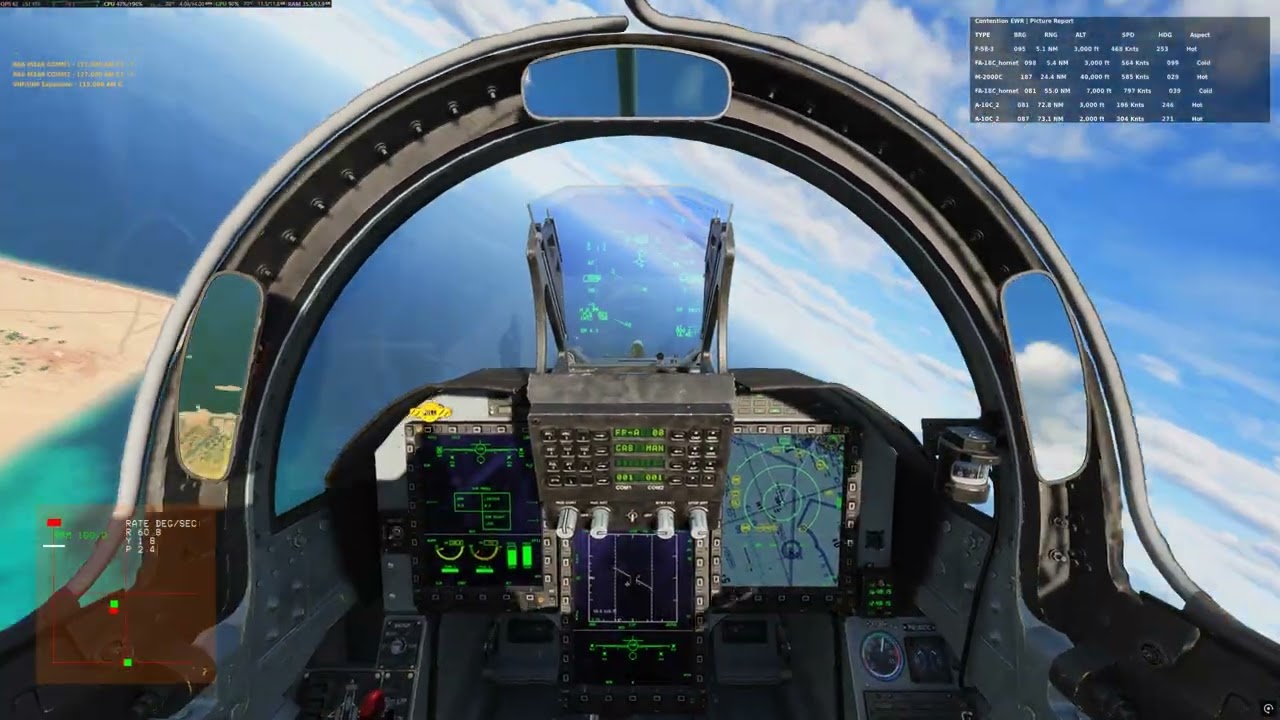 DCS World | JF-17 x F18 HORNET No Skills | PVP