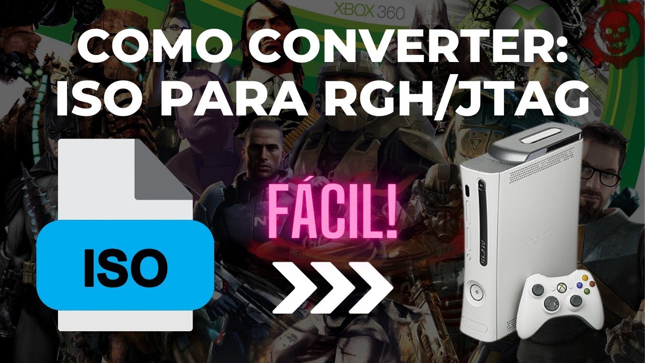 COMO CONVERTER JOGOS DE 360 DE ISO PARA RGH/JTAG (ISO PARA GOD) + COMO CONFIGURAR NO AURORA
