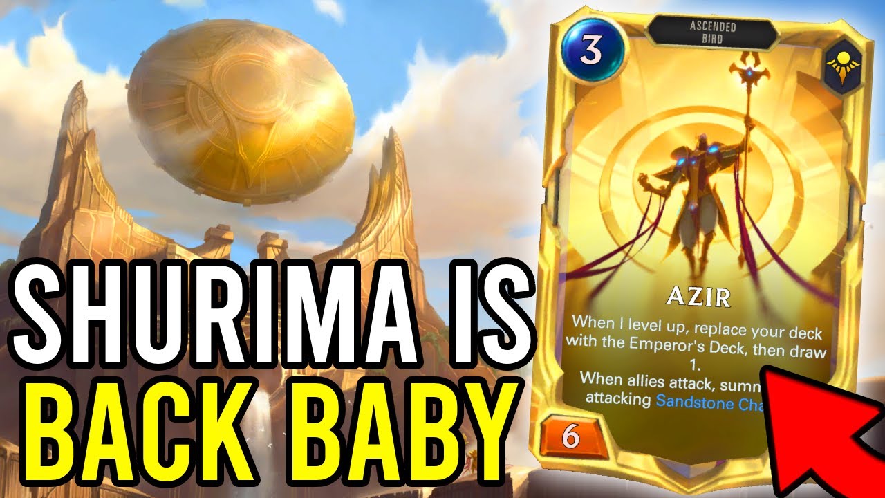 This Mono Shurima Deck Is Amazing! | Legends of Runeterra