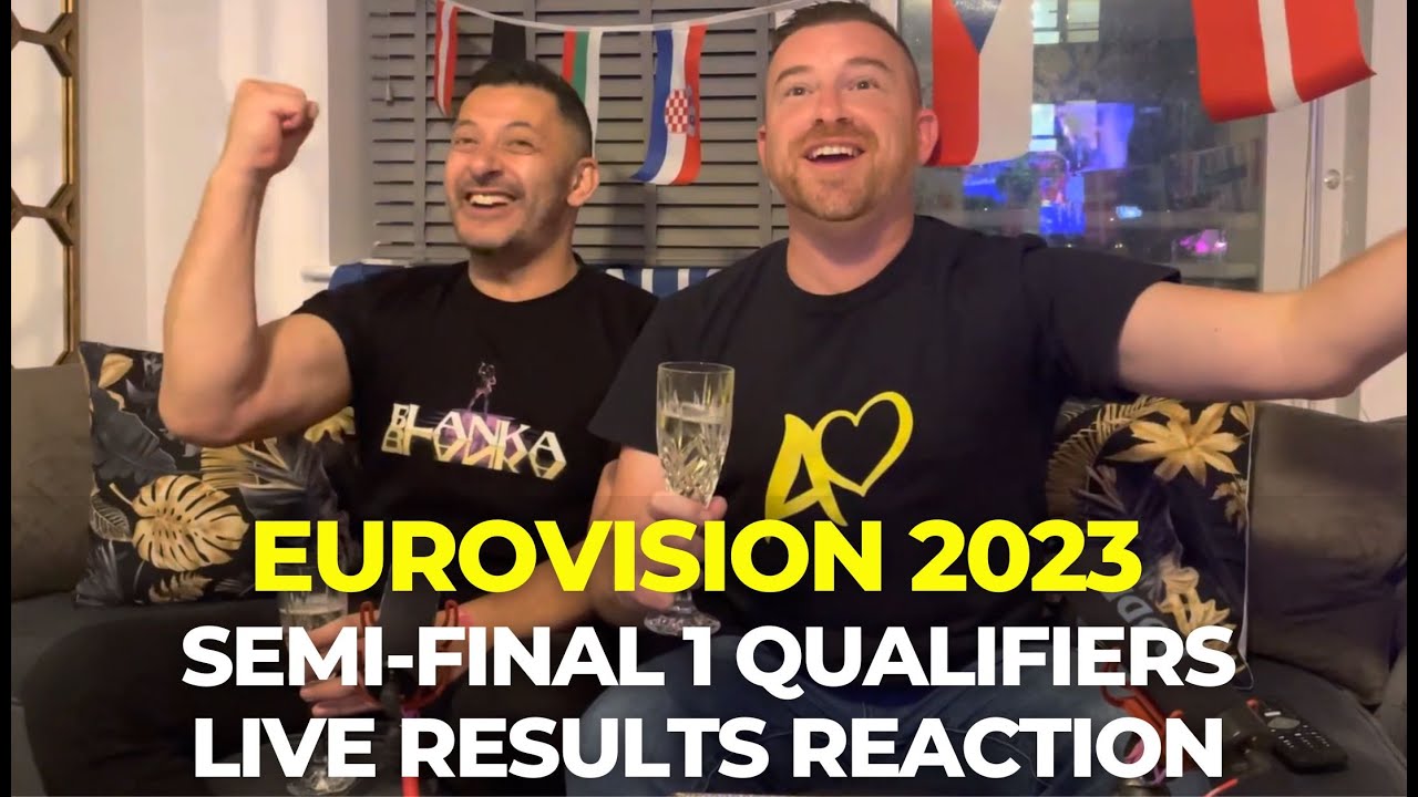 Eurovision 2023: Semi-Final 1 Qualifiers - Live Results Reaction