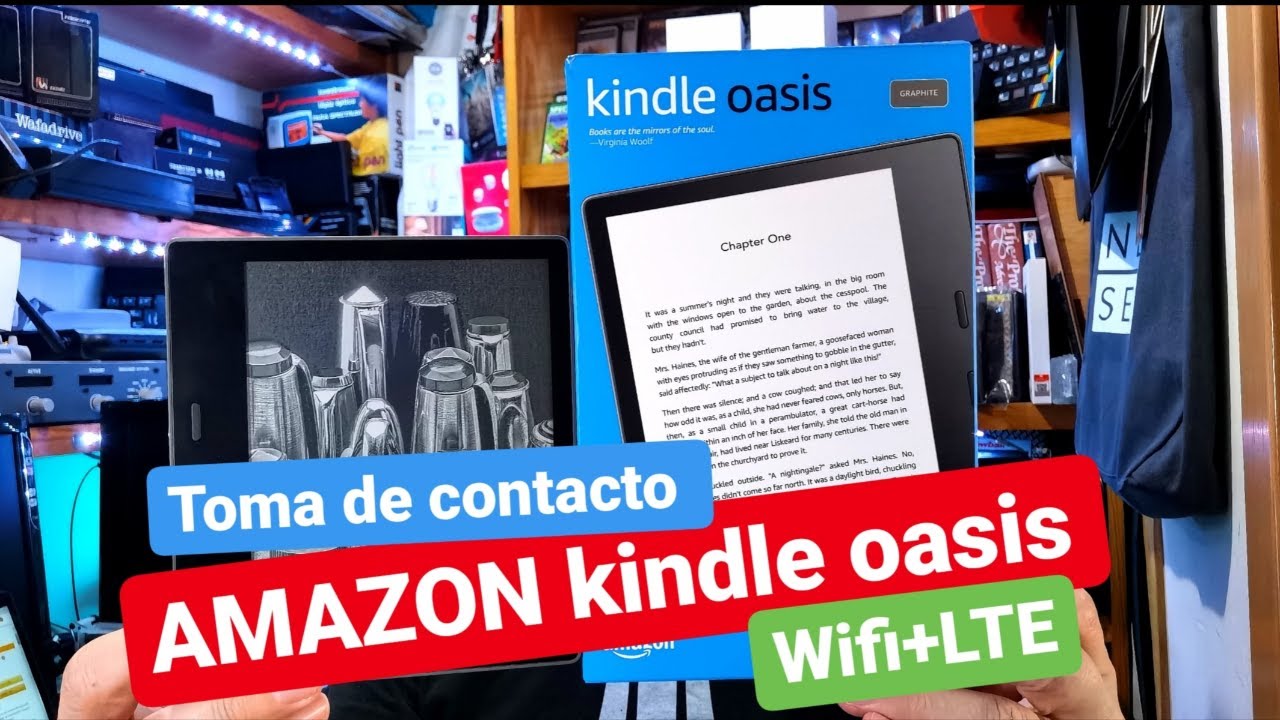 AMAZON KINDLE OASIS | TOMA DE CONTACTO