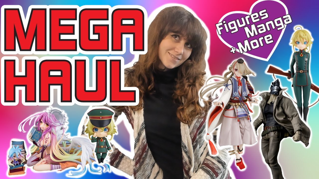 HUGE Anime Figure, Manga, and Merch Haul!