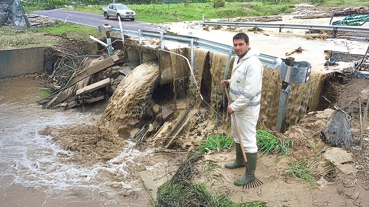 Extreme Flood Cleanup Massive Drain Restoration