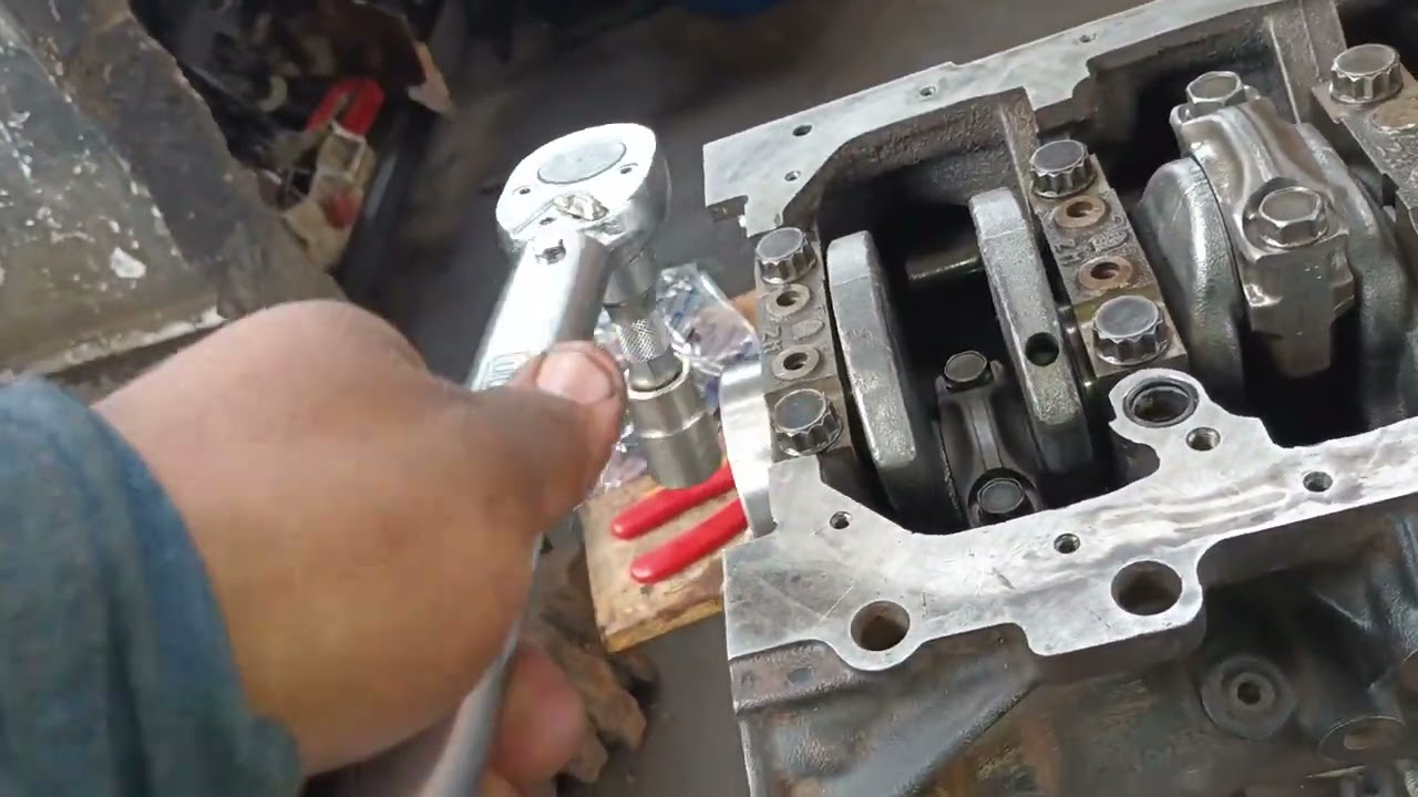 ✔✔ Como terquear  bielas y bancada de Mazda bt50 Diésel di turbo 2.5 2008 ➤Con parámetros de manual