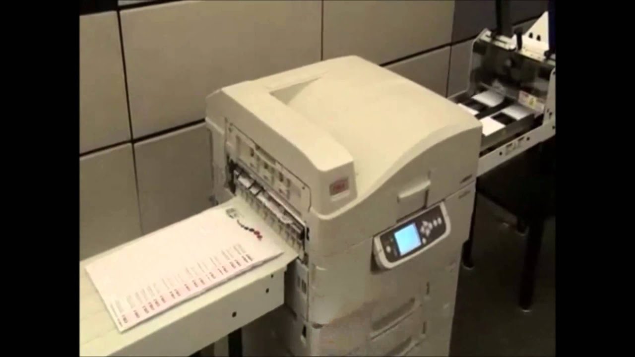 Okidata proColor DP series Digital Color Press Operation & Demonstration Video
