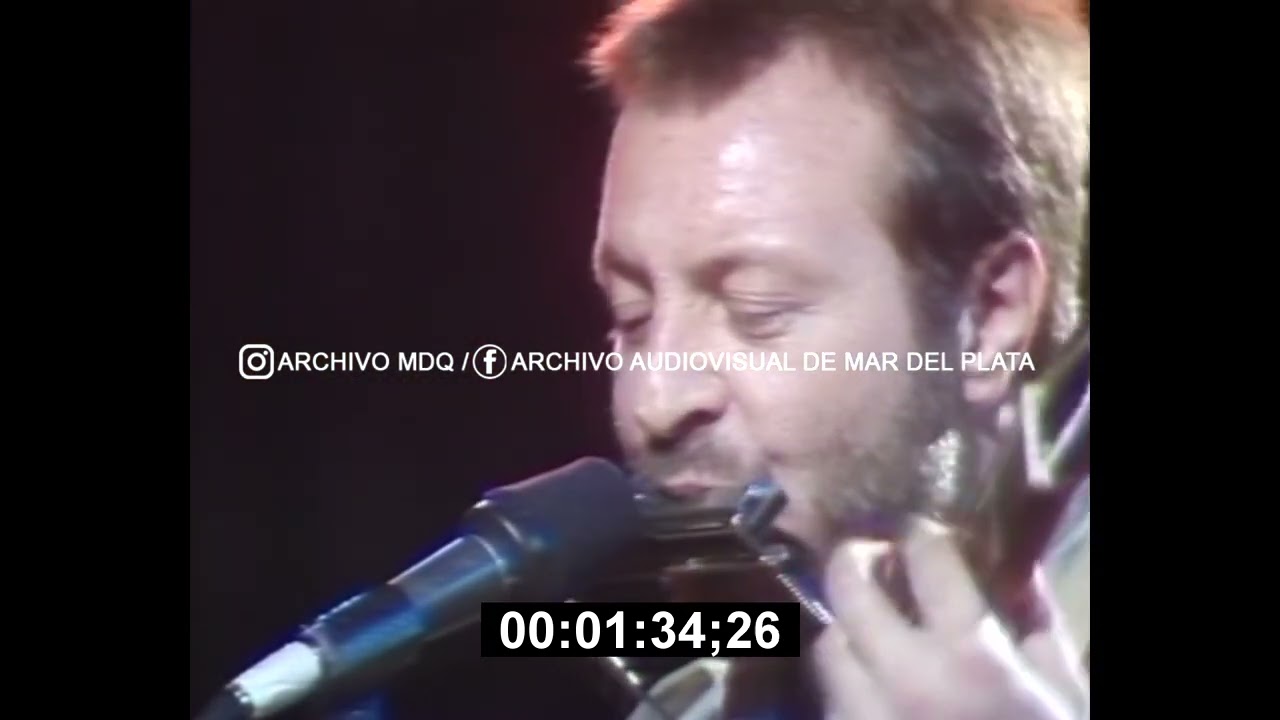 [Archivo MDQ] Actuación de León Gieco - Premios Konex [1985 ATC]
