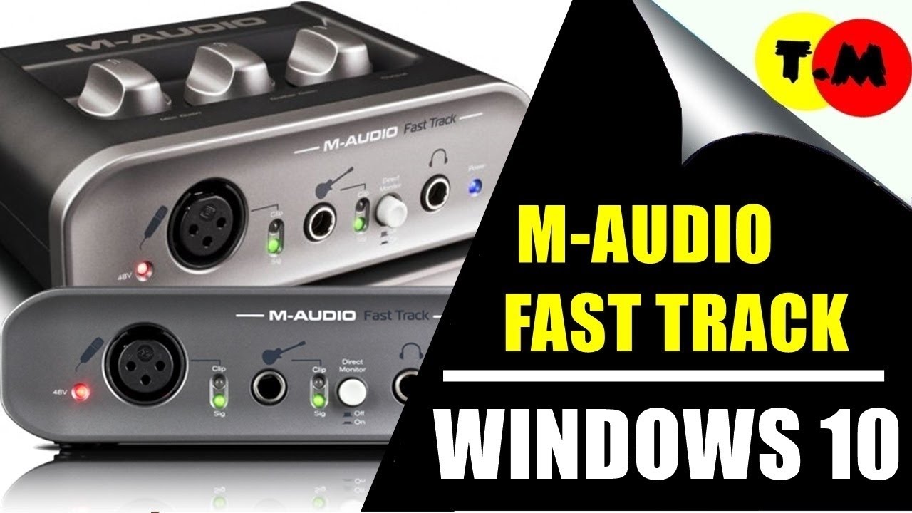 Como instalar M-Audio Fast Track USB no Windows 10 (Drivers)