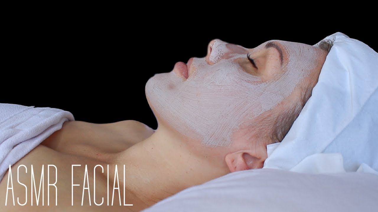 Relaxing Soft Spoken Facial [asmr] with facial sounds