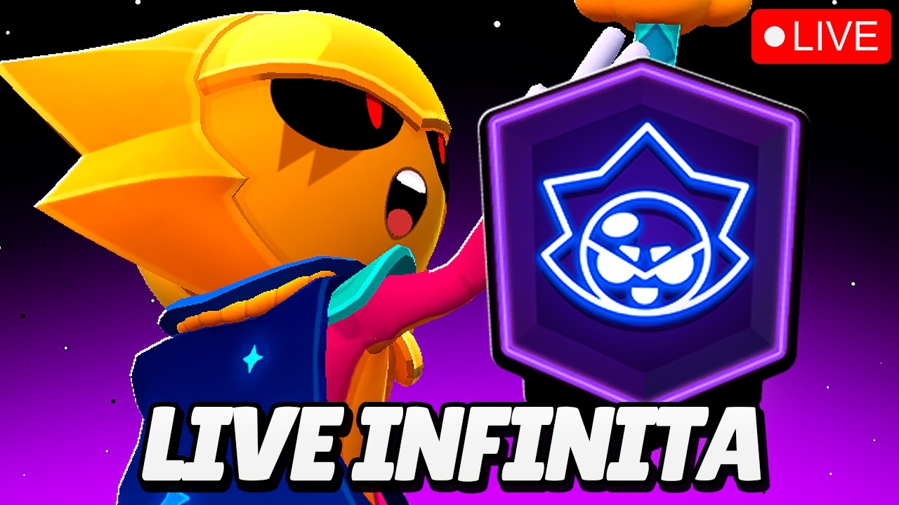LIVE INFINITA ESPERANDO a NOVA ATUALIZAÇÃO do BRAWL STARS 🔥