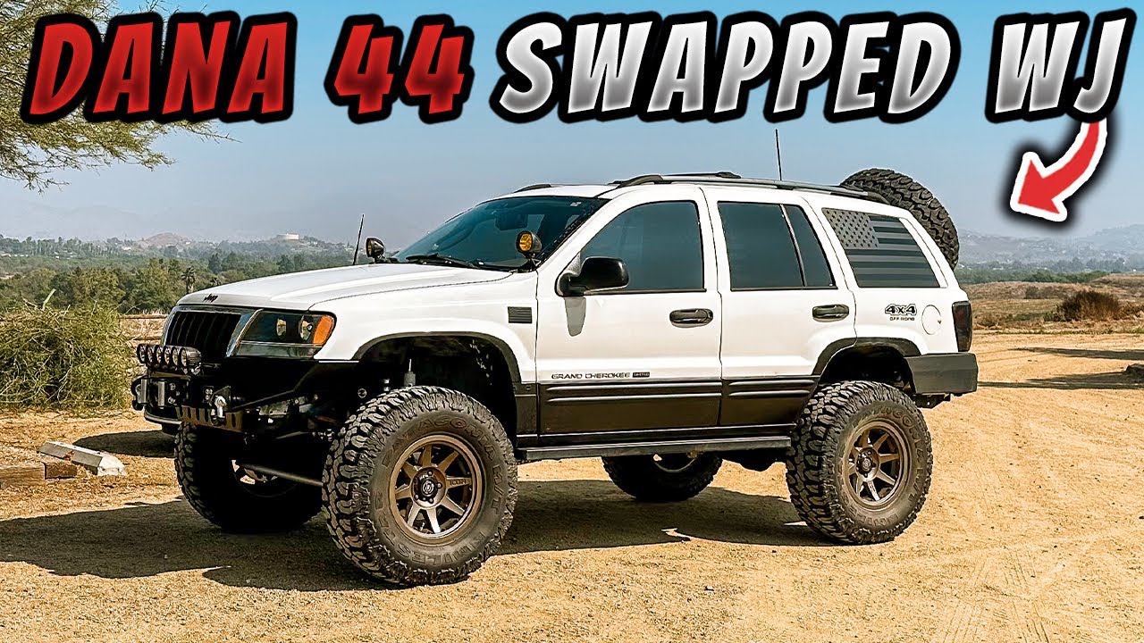 Offroad Capable Dana 44 Swapped Jeep WJ Walkaround!