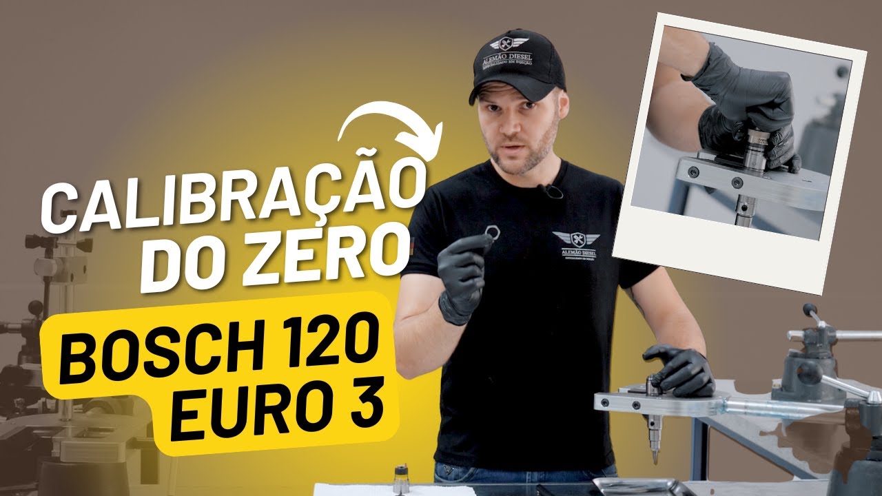 INJETOR BOSCH FAMÍLIA 120 EURO 3: Reparação COMPLETA do Desmontagem à Calibração