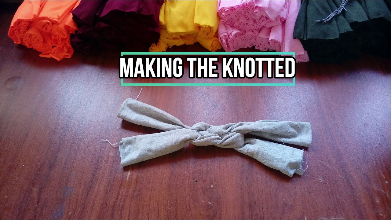DOUBLE KNOTTED TURBAN HEADBAND 2019 / / VINCHA TURBANTE TRENZADO DOBLE Paso A Paso DIY 2019