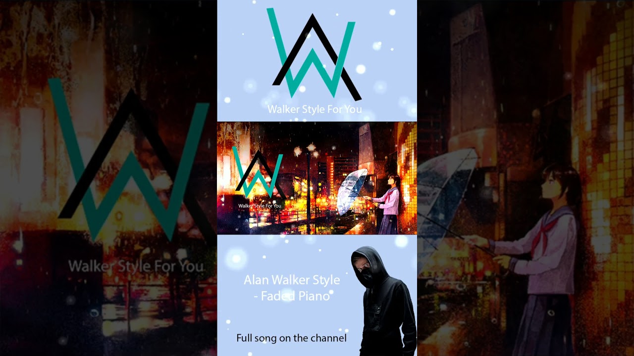 Alan Walker Style - Faded Piano (New Song 2023) (Official Video)
